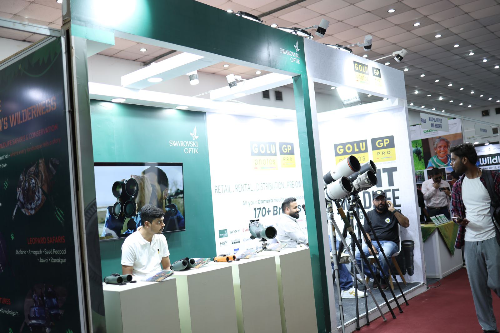 Jaguar Conservation booth